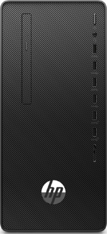 HP 290 G4 Microtower Desktop PC, 10th Gen Core i7-10700 4.8GHz, 16MB Cache, 8GB DDR4 Memory, 1TB HDD, Intel UHD Graphics, DVD-WR, Dos, Black - Image 2