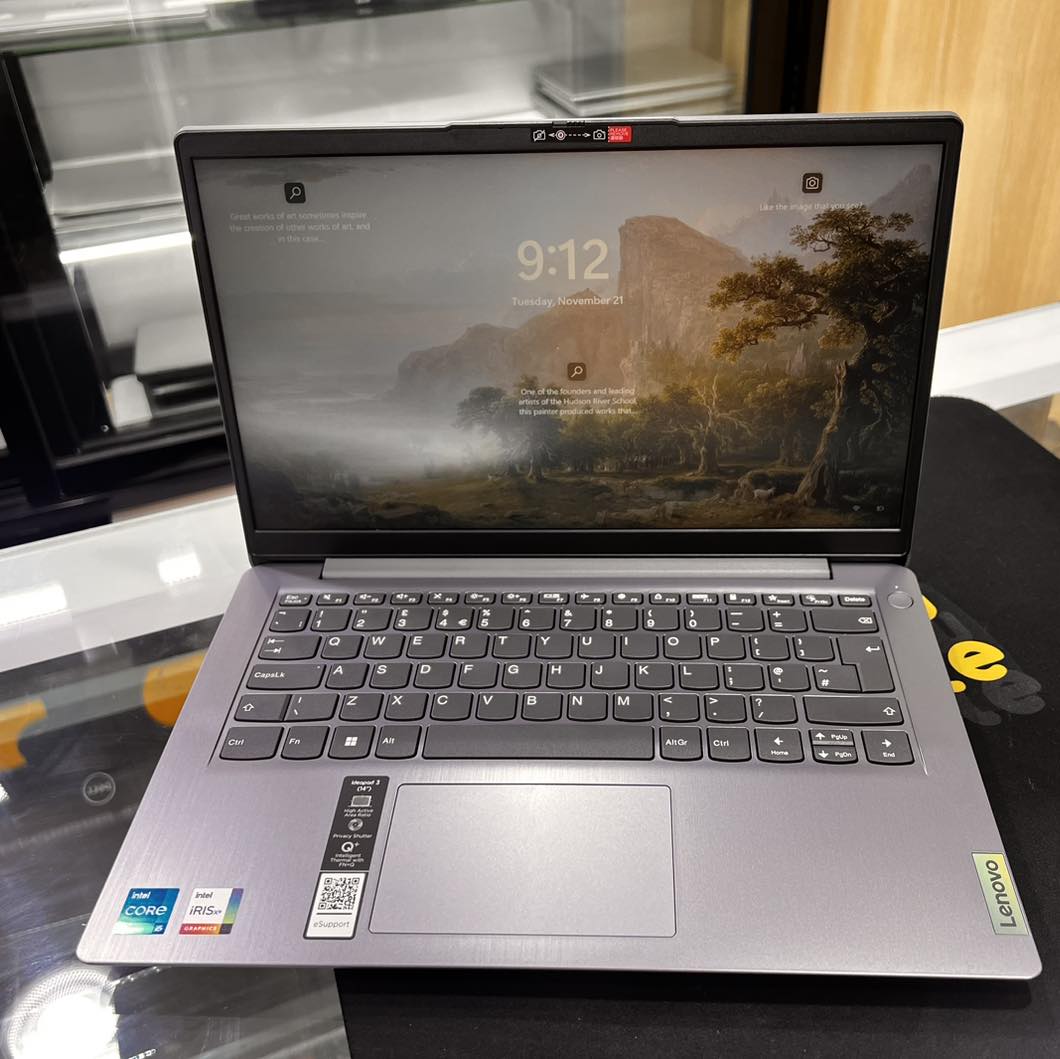 Lenovo IdeaPad 3 11th Gen Intel Core i5 14" FHD Thin & Light Laptop (8GB/512 GB SSD/Windows 11/Fingerprint Reader/1Yr Warranty/3months Xbox Game Pass/Arctic Grey/1.41Kg)