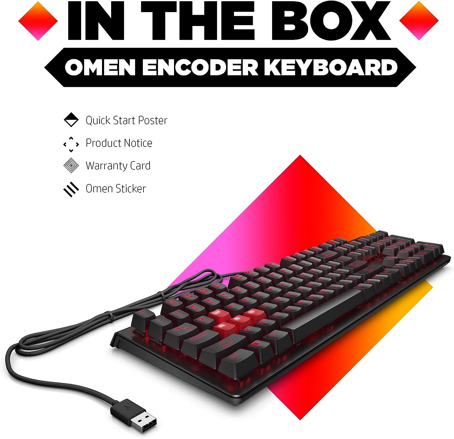 Omen Encoder Customizable Mechanical Gaming Keyboard - Image 2