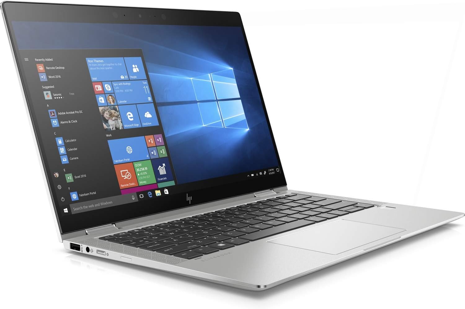HP EliteBook x360 1030 G4 Notebook PC, Intel Core i7-8665U Processor with Intel UHD Graphics 620 (1.9 GHz Base Frequency, up to 4.8 GHz with Intel Turbo Boost Technology, 8 MB L3 Cache, 4 cores) - Image 3