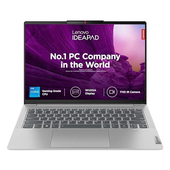 Lenovo IdeaPad Slim 5 13th Gen Intel Core i5 13420H 14"(35.5cm) WUXGA IPS Laptop (16GB/512GB SSD/Win 11/MSO 21/Backlit KB/FHD Camera//Cloud Grey/1.46Kg) - Image 4
