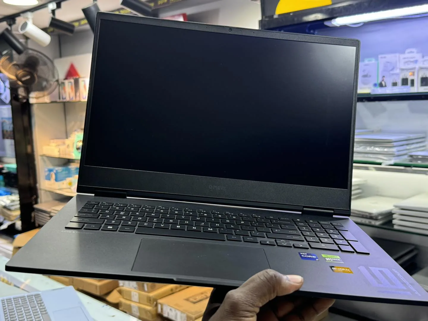 HP OMEN Gaming Laptop, 13th Gen Intel®️ Core™️ i5-13420HX 40.9 cm (16.1inch) FHD Quad HD (QHD) or 1440p Micro-Edge, Anti-Glare(16GB, 512 GB SSD)/ NVIDIA®️ GeForce RTX™️ 4060/ B&O,Win 11, 16-wd0770TX