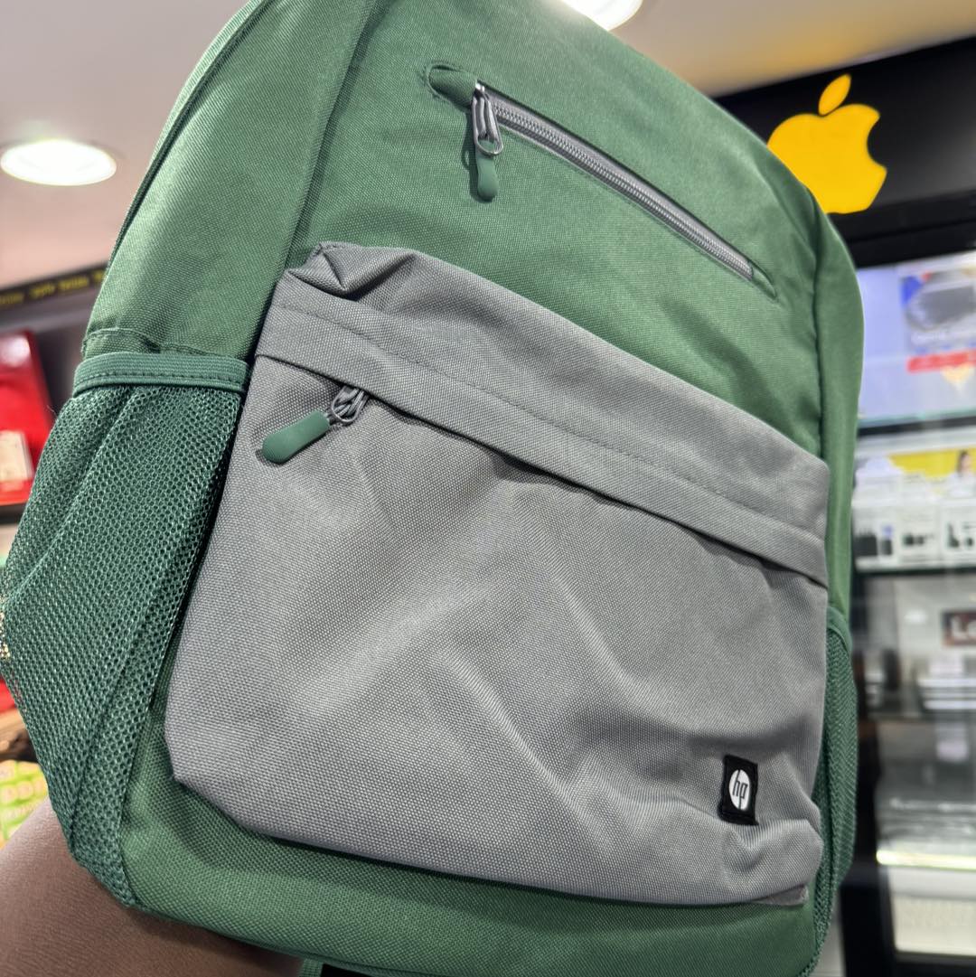 HP Creator Backpack, fits up to 16.1 inch laptop, customizable and removable dividers, water resistant, lightweight, padded straps,100% recycled polyester