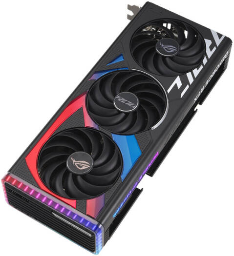 ASUS ROG Strix GeForce RTX 4070 SUPER OC Graphics Card, 12GB GDDR6X 192-bit Memory, 2640 MHz Boost Clock, 21 Gbps Memory Speed, 7168 CUDA, PCI E 4.0, HDMI 2.1 / DP 1.4a | 90YV0KD0-M0NA00 - Image 3