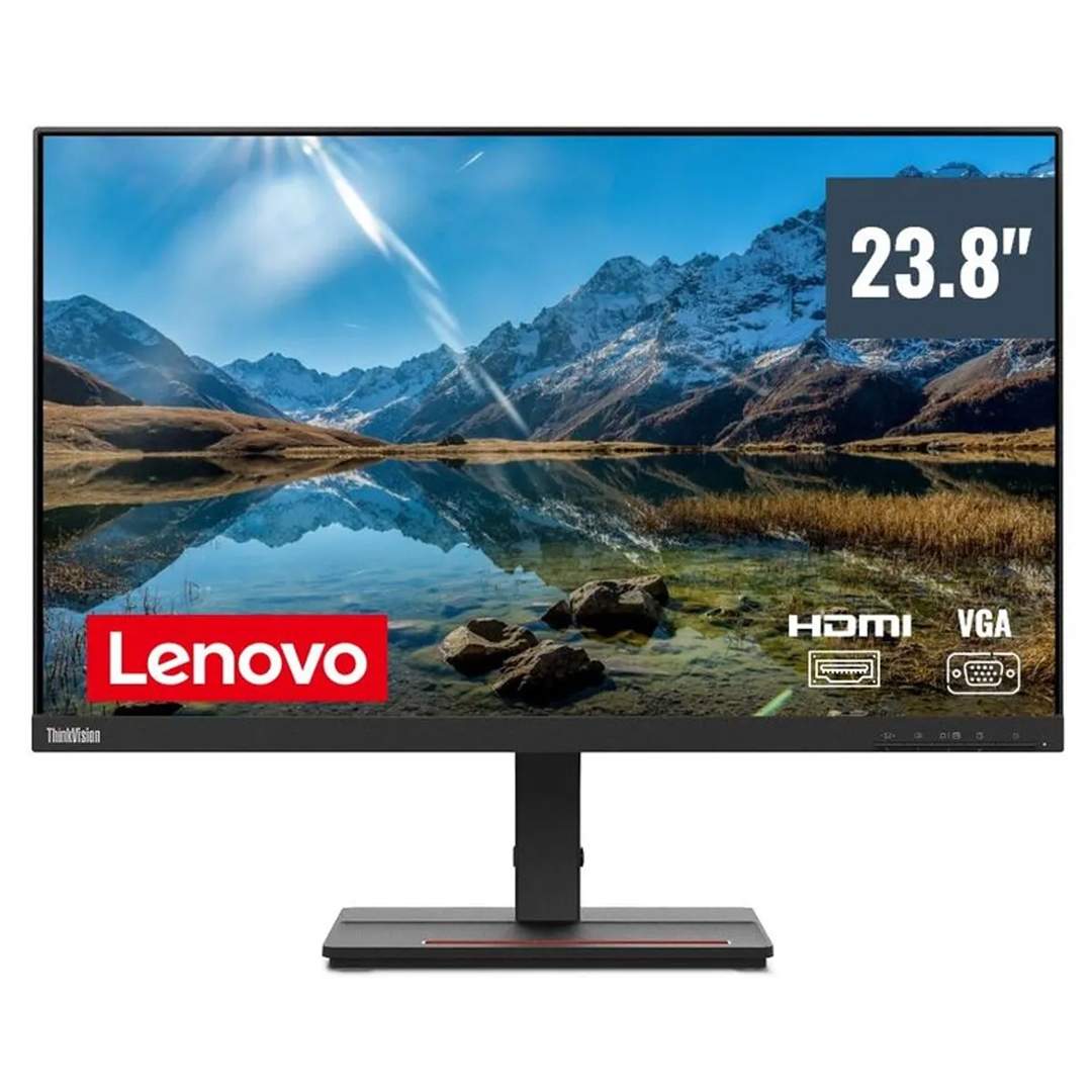 Lenovo S24e-20 23.8″ Monitor (62AEKAT2UK) - Image 2
