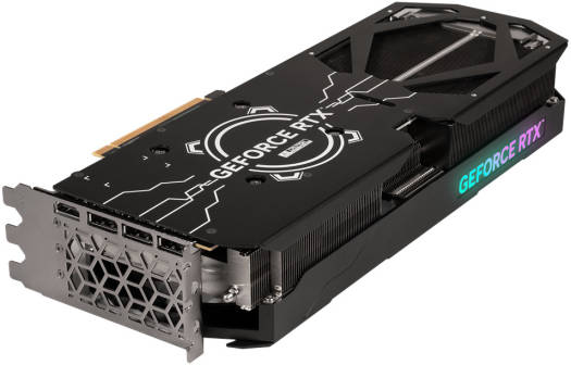 GALAX GeForce RTX 4070 Ti EX Gamer 1-Click OC V2 Graphics Card, 12GB GDDR6X 192-bit Memory, 2670MHz Boost Clock, 21Gbps Memory Speed, PCI-E 4.0, DisplayPort 1.4a x3, HDMI 2.1 x1, Black | 47IOM7MD7ADT - Image 3