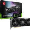 MSI GeForce RTX 4070 SUPER GAMING X SLIM Graphics Card, 12GB GDDR6X 192-bit Memory, 2640 MHz Boost Clock, 21 Gbps Memory Speed, 7168 CUDA, PCI E Gen 4, DP x 3 (v1.4a), HDMI x 1 | 912-V513-631