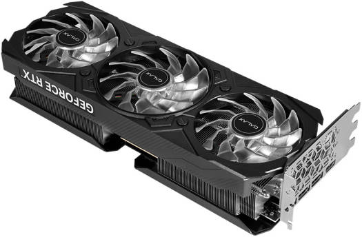 GALAX GeForce RTX 4070 Ti EX Gamer 1-Click OC V2 Graphics Card, 12GB GDDR6X 192-bit Memory, 2670MHz Boost Clock, 21Gbps Memory Speed, PCI-E 4.0, DisplayPort 1.4a x3, HDMI 2.1 x1, Black | 47IOM7MD7ADT - Image 2