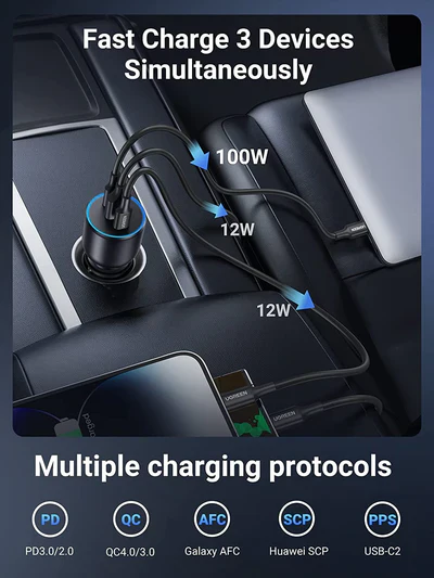 UGREEN 130W Car Charger - CD293 - Image 8