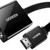 UGREEN HDMI To VGA+3.5mm Audio With Power Port Converter - MM103
