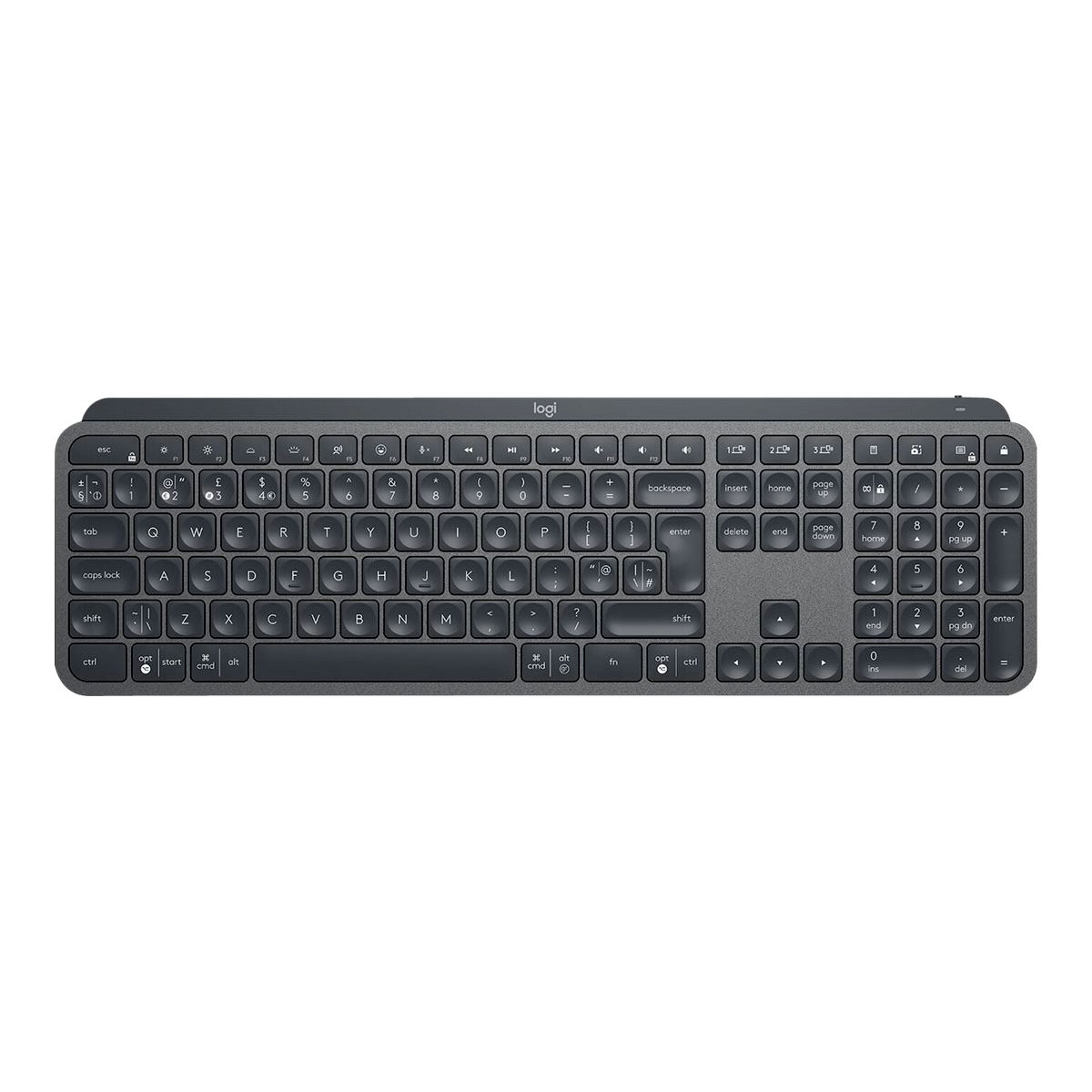 Logitech MX Keys Business- Advanced Illuminated Wireless Keyboard – Black (920-010251)