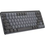 Logitech MX Mechanical Mini Wireless Keyboard – Gray, Tactile Quiet (920-010780)