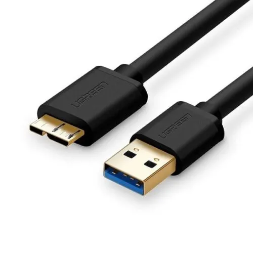 UGREEN USB 3.0 A Male to Micro USB 3.0 Male Cable 0.5m (Black)