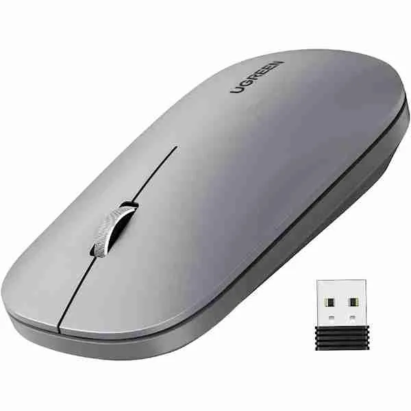 UGREEN Portable Wireless Mouse (Gray)