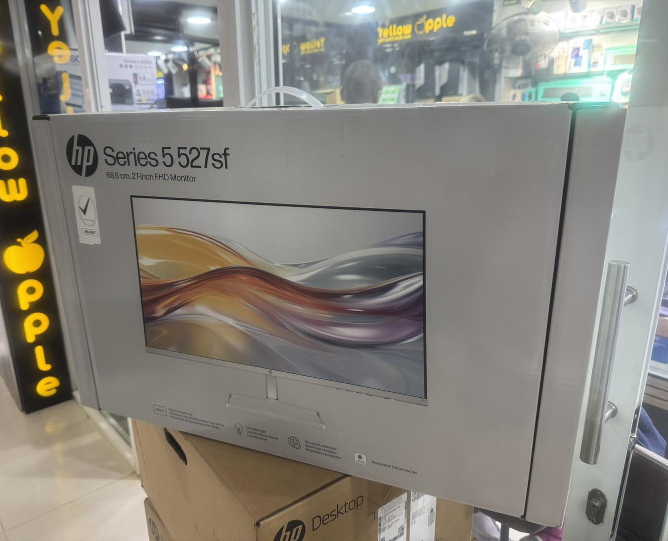 HP 527sf Series 5 27" FHD Monitor,White Color