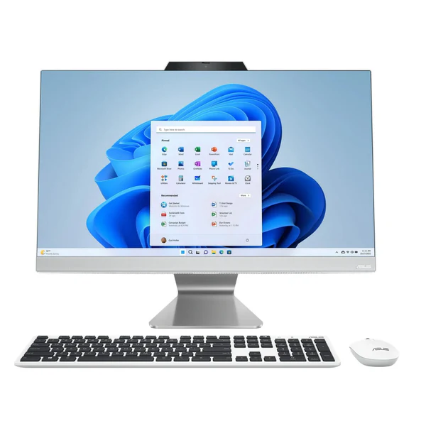 ASUS A3402WBA-WS503T 23.8" FHD Touch Intel Core i5-1235U 3.3 GHz 8GB DDR4 512GB SSD Intel Iris Xe Graphics Windows 11 Home All-in-One Desktop, White - A3402WBA-WS503T - Image 6