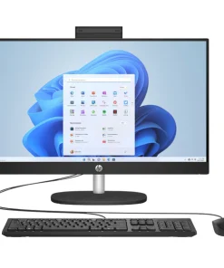 HP 27-CR1000I 27" FHD IPS Intel Core Ultra 5 125U 1.3 GHz 32GB DDR5 256GB SSD Intel Graphics Windows 11 Home All-in-One Desktop, Black - 9A8H0AV-V012