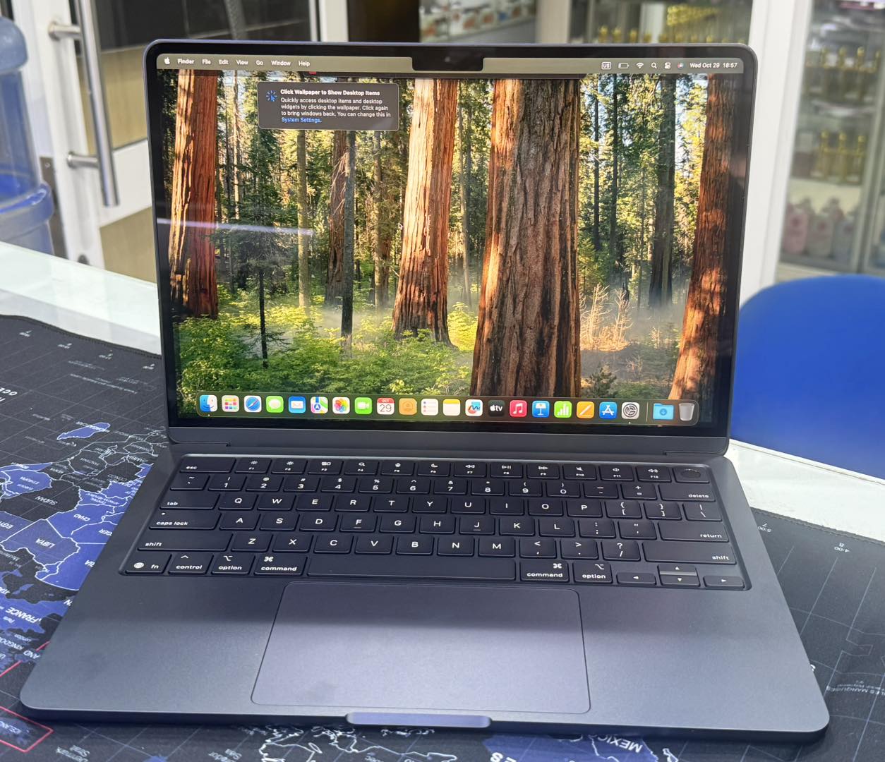 Apple 2025 MacBook Air 13-inch Laptop mid -night black