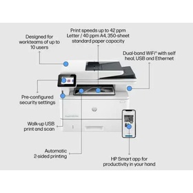 HP Laserjet Pro MFP 4103fdw Printer - Image 3